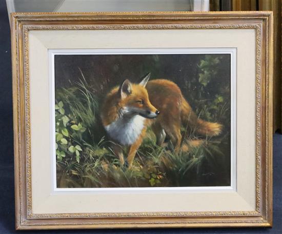 § Frank Wootton (1911-1998) The Fox 16 x 21in.